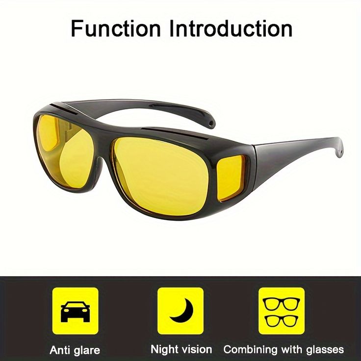 LENTES DE CONDUCIR FULL HD ;Noche y Día;(Pack 2x1)