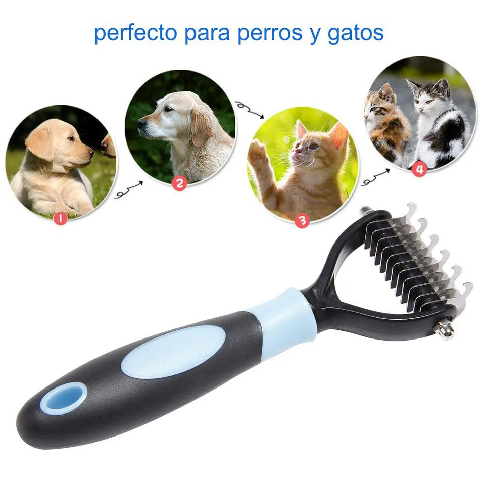 Peine acicalador de mascota | ENVÍO GRATIS