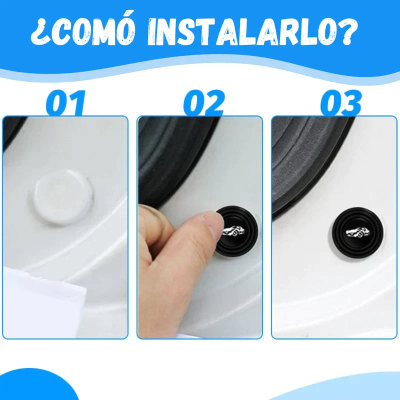 Adhesivo Amortiguador de Puerta para Auto🚗| ENVÍO GRATIS