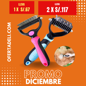 Peine acicalador de mascota | ENVÍO GRATIS