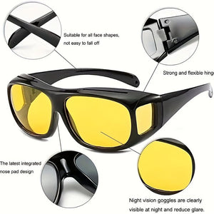 LENTES DE CONDUCIR FULL HD ;Noche y Día;(Pack 2x1)