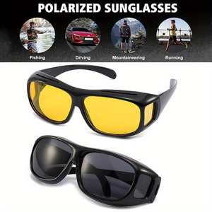 LENTES DE CONDUCIR FULL HD ;Noche y Día;(Pack 2x1)
